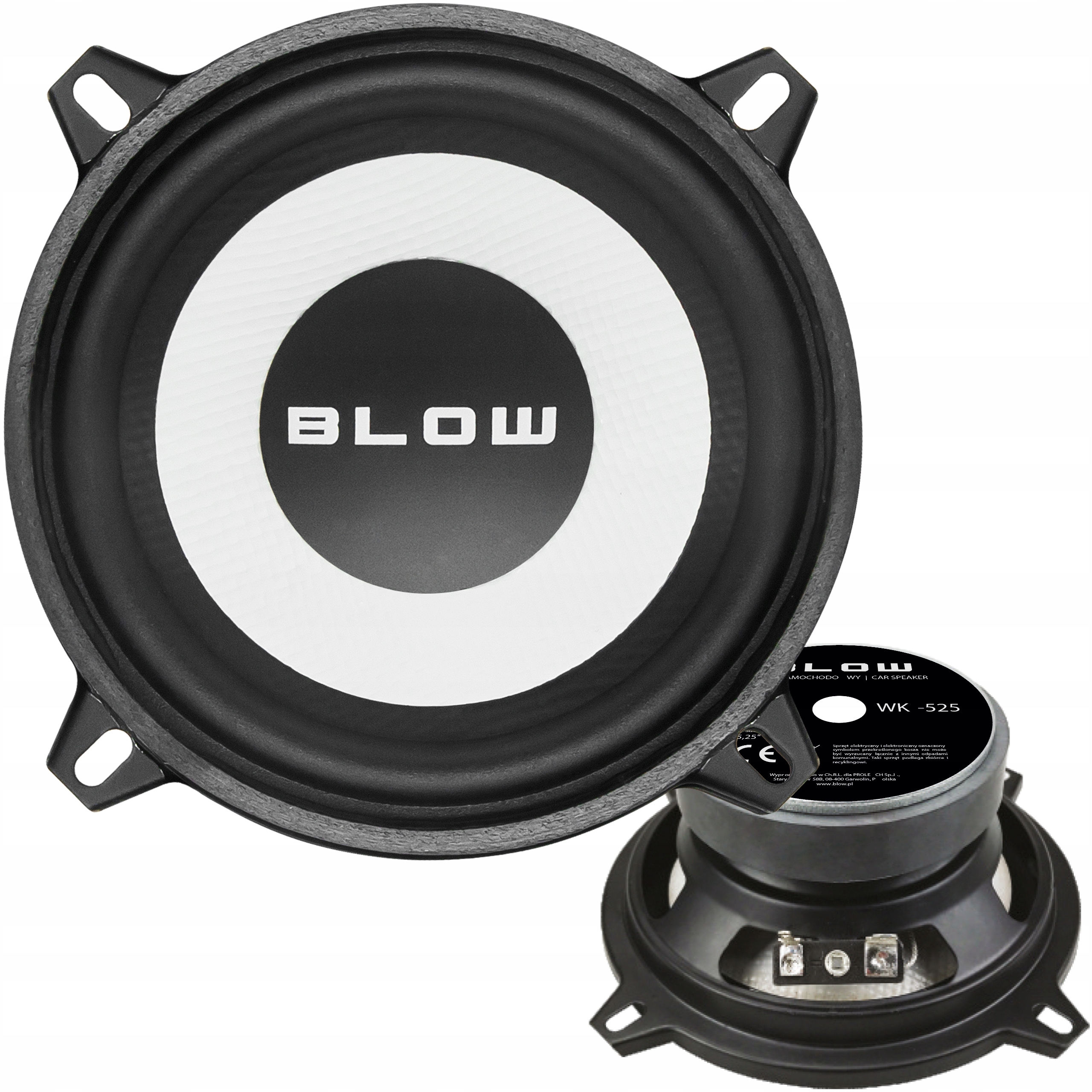 Jednopásmové reproduktory do auta Blow WK525
